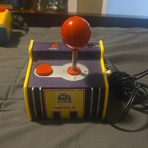 Namco Retro TV Game Controller - Purple and Yellow